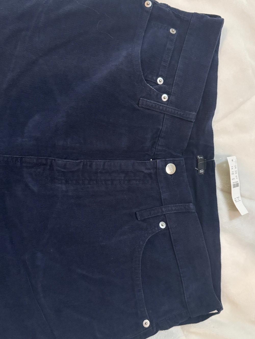 NWT J.Crew Wide-Leg Corduroy Pants in Navy